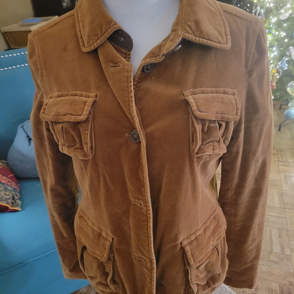 LOFT Tan Utility Jacket for Women